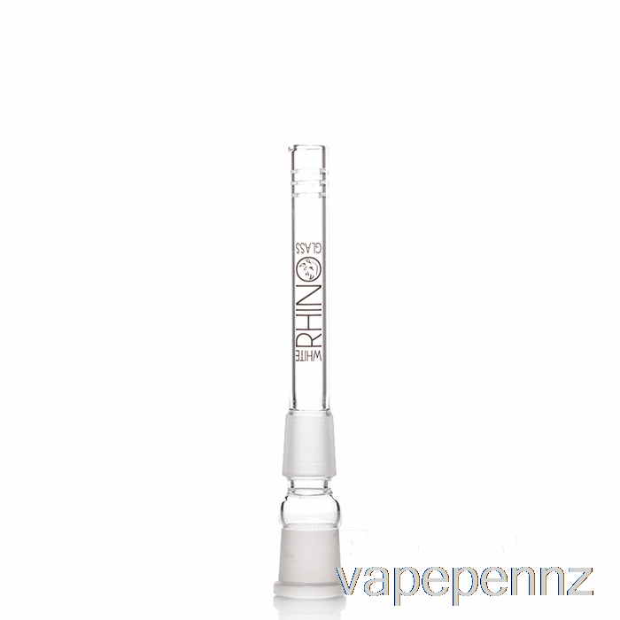 White Rhino 19/19 Glass Downstem 4.5inch VAPE NZ